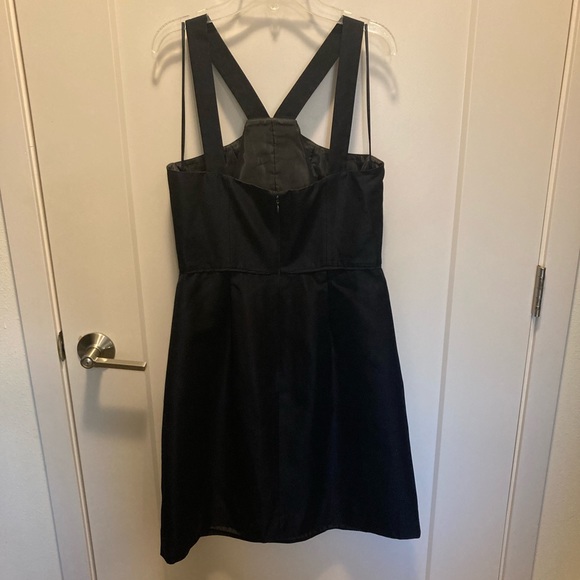 J. Crew halter-style navy cocktail dress - Picture 5 of 6